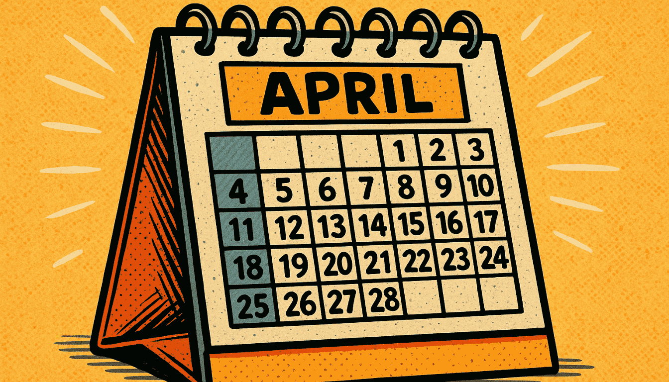 Calendario de la mesa BIMI